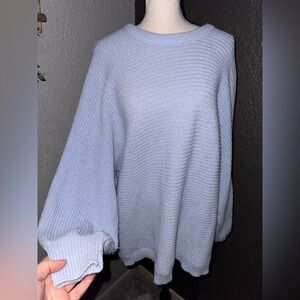 Mud Pie Light Blue Women's Sweater